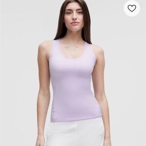 Lululemon Wundermost Scoop-Neck Tank Top - Light Lavender